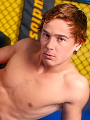 Justin Owen gets neked in the cell. by Nextdoor Male image #8