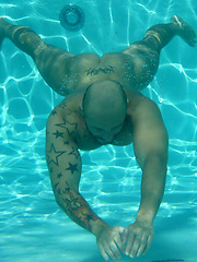Poolside Porn Star shoot by Bentley Race image #8