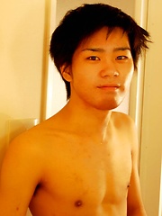 Horny asian twink in shower by Japan Boyz image #7
