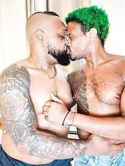 DJ Thunder and Anthony Grey fuck by Bear Films image #11