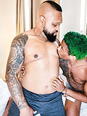 DJ Thunder and Anthony Grey fuck by Bear Films image #11