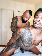 DJ Thunder and Anthony Grey fuck by Bear Films image #11