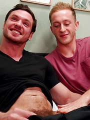 Big Dick Andy McBride Pumps Liam Quinn's Tight Ass Till He Cums by Gayhoopla image #14