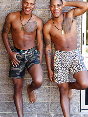Identical Twins Dee & Jay King Simultaneously Cum by Gayhoopla image #11