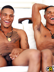 Identical Twins Dee & Jay King Simultaneously Cum by Gayhoopla image #11