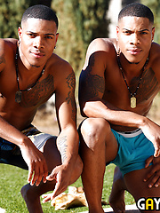 Identical Twins Dee & Jay King Simultaneously Cum by Gayhoopla image #11