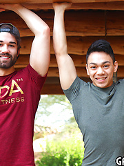 18yo Innocent Jock Dutch Weaver & Jaxon Valor Try Out The GayHoopla Experience. by Gayhoopla image #8