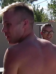 Hairy Football Jock Michael Kasten Jerks Off by Gayhoopla image #10