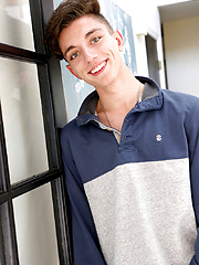 NEW College Twink Jonas Drift Jerks His COCK by Gayhoopla image #7
