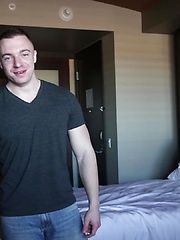 Bodybuilder Joey Russo Jerks His Cock And CUMS by Gayhoopla image #9