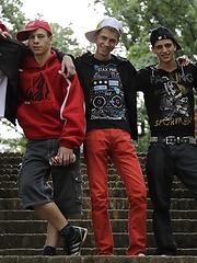 3 Twinks & 2 Studs - Loads of cum! by Staxus image #10