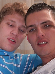 Fucking horny threesome by French Dudes image #12