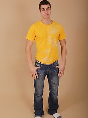 Fit guy Chose Morandi busts a nut all over his stomach. by BF Collection image #4
