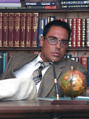 Marcello interviews a new male assistant on the phone then wanks hard by With Marcello image #6