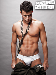 Exclusive Vito and Rafael Invade Angelo's Ass by Lucas Entetainment image #13
