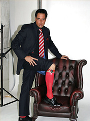 Nothing turns Marcello on more than getting photographed in his sexy suits by With Marcello image #9