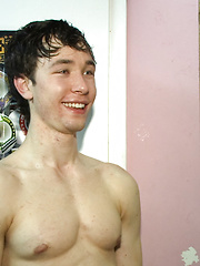 Horny crowd jumps on a ripped stud in a skate shop by Bound in Public image #18