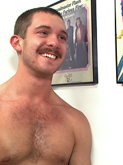Sexy stud endures electricity, cocks and feet in a clothing store. by Bound in Public image #19