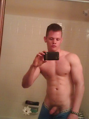 Masculed stud jacking off by ChaosMen image #9