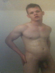 Masculed stud jacking off by ChaosMen image #9