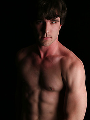 Lovely Gabriel wanking off his schlong by ChaosMen image #7