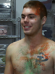 Straight stud\'s butthole gets violated by the Gay Mafia in the paint shop. by Bound in Public image #19