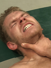 Andrew The Annihilator Blue vs. Alex The Axe Adams - Lube Match  by Naked Kombat image #12