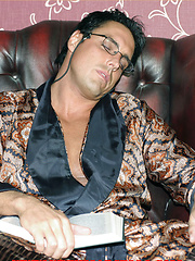 Dreams of getting punished by a hang man end with Marcello getting his big cock sucked by With Marcello image #14