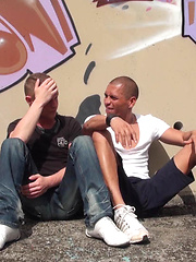 The French & Spanish Cum Together! by French Dudes image #11