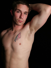 Stud Christian jacking off his big cock by ChaosMen image #8