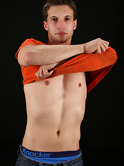 Sexy jock Lukas masturbates & cums! by ChaosMen image #8