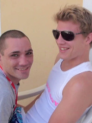 Sucking a big one! by French Dudes image #8