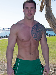 Handsome jock Bran posing by SeanCody image #8
