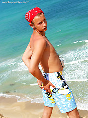 Uncut twink in nature by Enigmatic Boys image #5