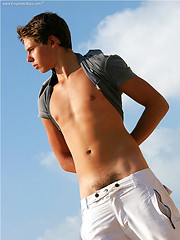 Rickie posing by the river by Enigmatic Boys image #7