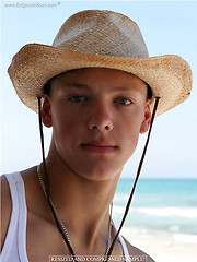 Stanley shows his perfect young muscled body on a beach by Enigmatic Boys image #7