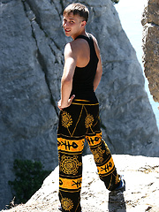 Twink posing in the mountains by Enigmatic Boys image #6