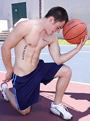 Cute jock Zeth jacking off by SeanCody image #9