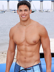 Masculed stud Carlos wanking off his schlong by SeanCody image #9