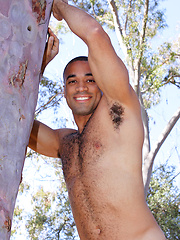  Black muscular guy jacking off by SeanCody image #11