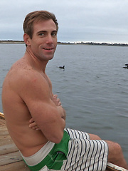 Muscular boy Willis plays with his cock by SeanCody image #8