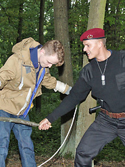 Nightwatch Hector punishes thief by Gay WarGames image #16