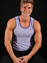 Sexy jock Kellan wanking off his dick by ChaosMen image #8