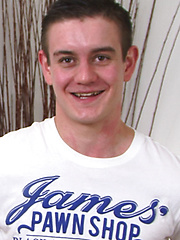 Athletic Young Footballer Brad King Gets Wanked off by a Guy for the First Time & Loving it! by English Lads image #6