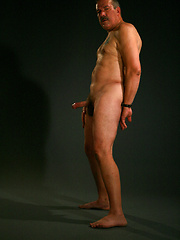 Fat & Old Lee Edwards posing by Hot Older Male image #5