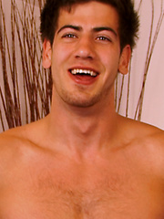 Muscular Straight Hairy Hunk Doug Lets Dan be the 1st Guy to Play with his Big Uncut Cock by English Lads image #8