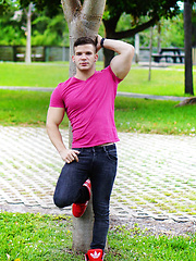 Angel Rock Fucks Aaron Slate by Dominic Ford image #9
