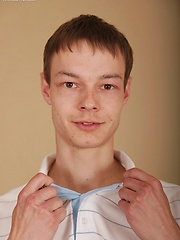 Gorgeous Tommy Jax stroking his firm uncut cock. by BF Collection image #6