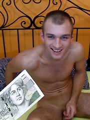 Czech hunter 115. Czech boy fucking to get some cash. by Czech Hunter image #12