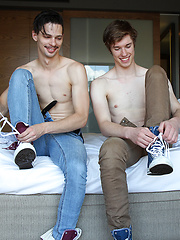 Aussie boy Henry's first sex scene with Ryan by Bentley Race image #7
